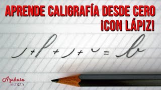 ➡️ APRENDER CALIGRAFÍA DESDE CERO  Pauta PDF [upl. by Rausch]