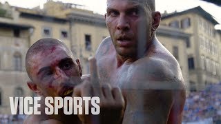 Bareknuckle Boxing Meets Rugby in Calcio Storico What the Hell is That Sport [upl. by Cralg]