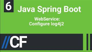 Java Spring Boot  Web Service 6 Log4j2 Properties Configuration Example  Logging to File [upl. by Salis285]