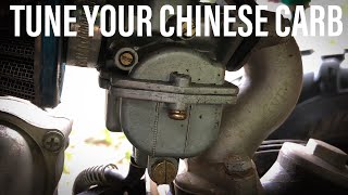 Tune Your Chinese ATV Carb [upl. by Luapnoj]