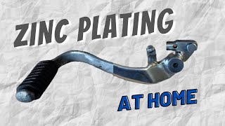 Zinc Plating at Home  Easy Electrolysis amp Electroplating [upl. by Eiznek]