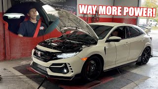 First Dyno Pulls In Our Full Bolt On Type R [upl. by Haden504]