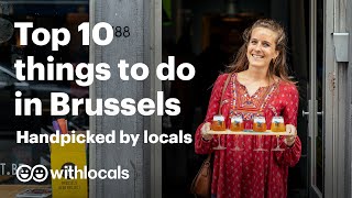 The BEST things to do in Brussels 🇧🇪🍻  Handpicked by the locals Brussels cityguide [upl. by Yerg414]