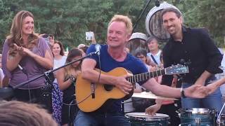 Sting  Message in a bottle live [upl. by Monjan]