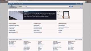 How to Use PubMed [upl. by Airpal]