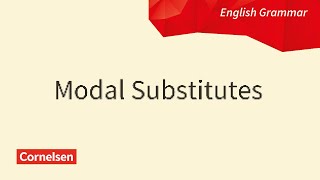 Modal substitutes [upl. by Rednaxela]