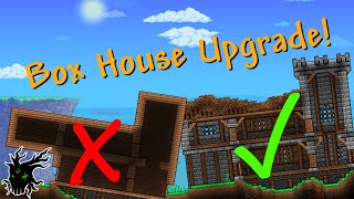 How to build a Terraria house Terraria 14 Beginner house tutorial [upl. by Ahsilahs107]