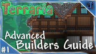 Fancy Early Game House  Terraria Build Tips [upl. by Saree145]