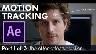 Motion Tracking Tutorial in After Effects CC 2018 Part 1 of 3 [upl. by Agathy]