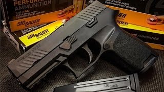 Sig P320 Compact 9mm Pistol Review [upl. by Amikahs]