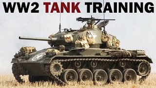 WW2 Tank Crew Training Film  Security on the March  1943 [upl. by Ellenrahc859]