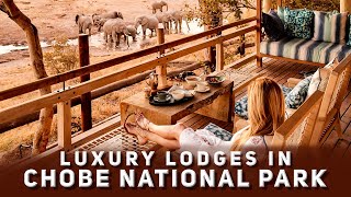 Luxury Lodges in Chobe National Park  Botswana [upl. by Purdum]