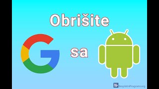 Kako obrisati Google nalog sa Android telefona [upl. by Shadow632]