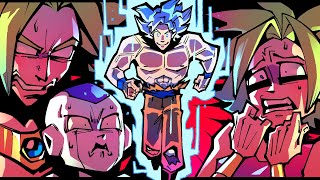 DBFZ  Ultra Instinct Goku Boss Raid Is Impossible PART 1 [upl. by Ilek]