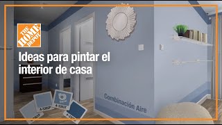 Ideas para pintar el interior de casa  Pintura  The Home Depot Mx [upl. by Nangatrad]