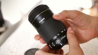 Canon EFS 55250mm f456 IS STM lens review with samples [upl. by Atterg]