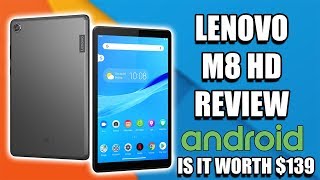 Lenovo M8 HD Android Tablet Review  Is it Worth Buying [upl. by Notelrahc242]