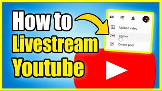 How to LIVE STREAM on YOUTUBE From PC using OBS Best Method [upl. by Haidebej]