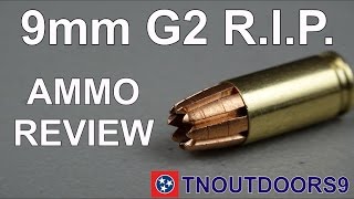 G2 Research RIP 9mm Ammo Review [upl. by Memory]