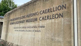 Caerleon Roman Fortress amp Baths  Including Caerleon Wood Sculptures [upl. by Acirem683]