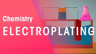 How Does Electroplating Work  Reactions  Chemistry  FuseSchool [upl. by Akinet]