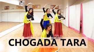 CHOGADA TARA dance  Loveyatri  Dandiya choreography [upl. by Nolan181]