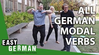 Learn all German Modal Verbs in 8 Minutes  Super Easy German 91 [upl. by Eirret196]