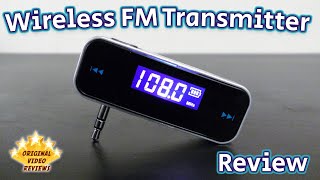 Wireless FM Transmitter Review [upl. by Hershell]