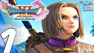 DRAGON QUEST XI  English Walkthrough Part 1  Prologue Full Game PS4 PRO [upl. by Gram]