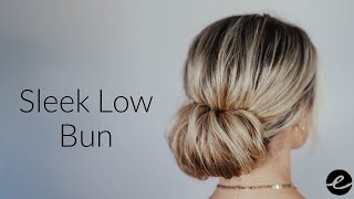 Sleek Low Bun Tutorial [upl. by Prentice]