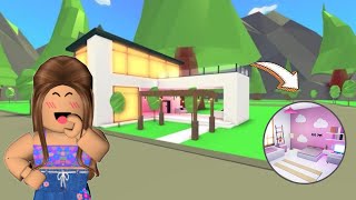 Roblox  DECORAÇÃO MODERNA  CASA DO FUTURO Adopt Me [upl. by Naesyar]