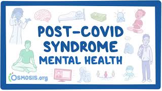 PostCOVID syndrome Mental health [upl. by Airdnassac609]