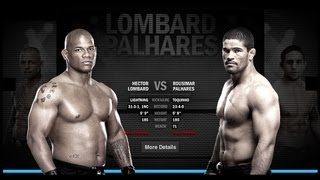 Hector Lombard vs Rousimar Palhares [upl. by Blackington]