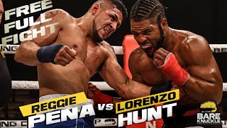 Huge Hematoma Free Fight Reggie Peña vs Lorenzo Hunt  BKFC 8 [upl. by Artair]