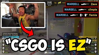 When WARDELL used to play CSGO [upl. by Theodoric]