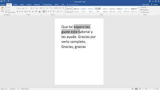 Como Poner En Letra Cursiva De Una Hoja En Word 2016 [upl. by Cooe]