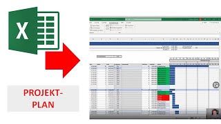 Projektplan I Projektforschritt kontrollieren I Excel Vorlage I Excelpedia [upl. by Eliath790]