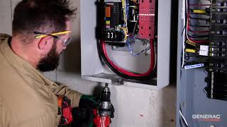 Generac Installer Resources PWRview Automatic Transfer Switch Installation [upl. by Lavud]