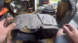 Removing Carburetor Briggs amp Stratton Engine Single Cylinder [upl. by Aggappera176]