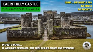 Caerphilly Castle  The Largest in Wales 2nd in Britain [upl. by Asirak]