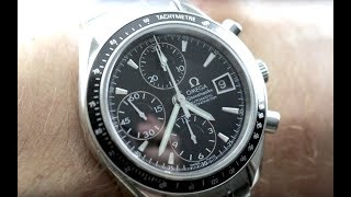 Omega Speedmaster Date Automatic 32105000 Omega Watch Review [upl. by Sokil]