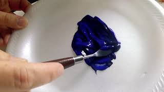 Make Your Own Color Navy Blue Color Mixing  How To Tutorial [upl. by Kolnos187]