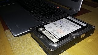 How to connect Hard Disk Drive 35 SATA to Laptop [upl. by Sanborne]