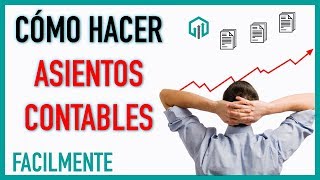 Cómo hacer ASIENTOS CONTABLES facilmente 💲 Contabilidad Básica [upl. by Bender]