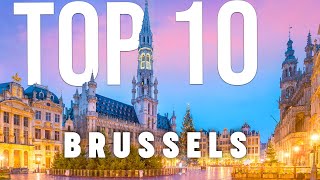 10 BEST Things To Do In Brussels  Brussels Travel Guide [upl. by Banerjee]