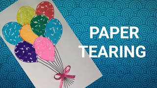 Paper tearing activity  super easy for kids [upl. by Legir617]