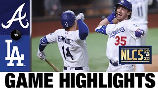 Bellinger hits goahead HR as Dodgers clinch World Series berth  BravesDodgers Game 7 Highlights [upl. by Nerual587]