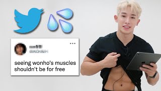 WONHO Reads Thirst Tweets [upl. by Manuela]