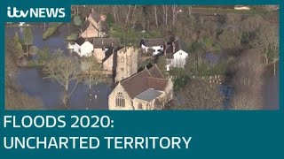 UK floods 2020 Uncharted territory  ITV News [upl. by Naibaf]