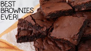 The Best Brownie Recipe EVER vegan [upl. by Goles991]